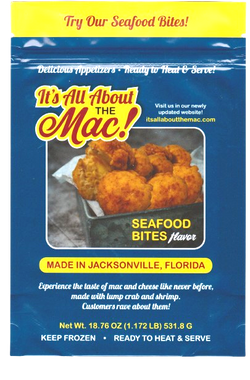 It's All About The Mac Seafood Bites - 1.3 LB 12 Pack