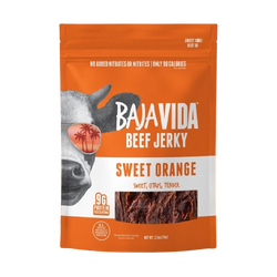 Baja Vida Snacks Sweet Orange Beef Jerky - 2.5 OZ 12 Pack