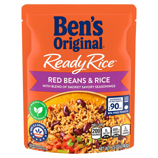 UNCLE BEN'S Ready Rice: Red Beans & Rice, 8.5oz