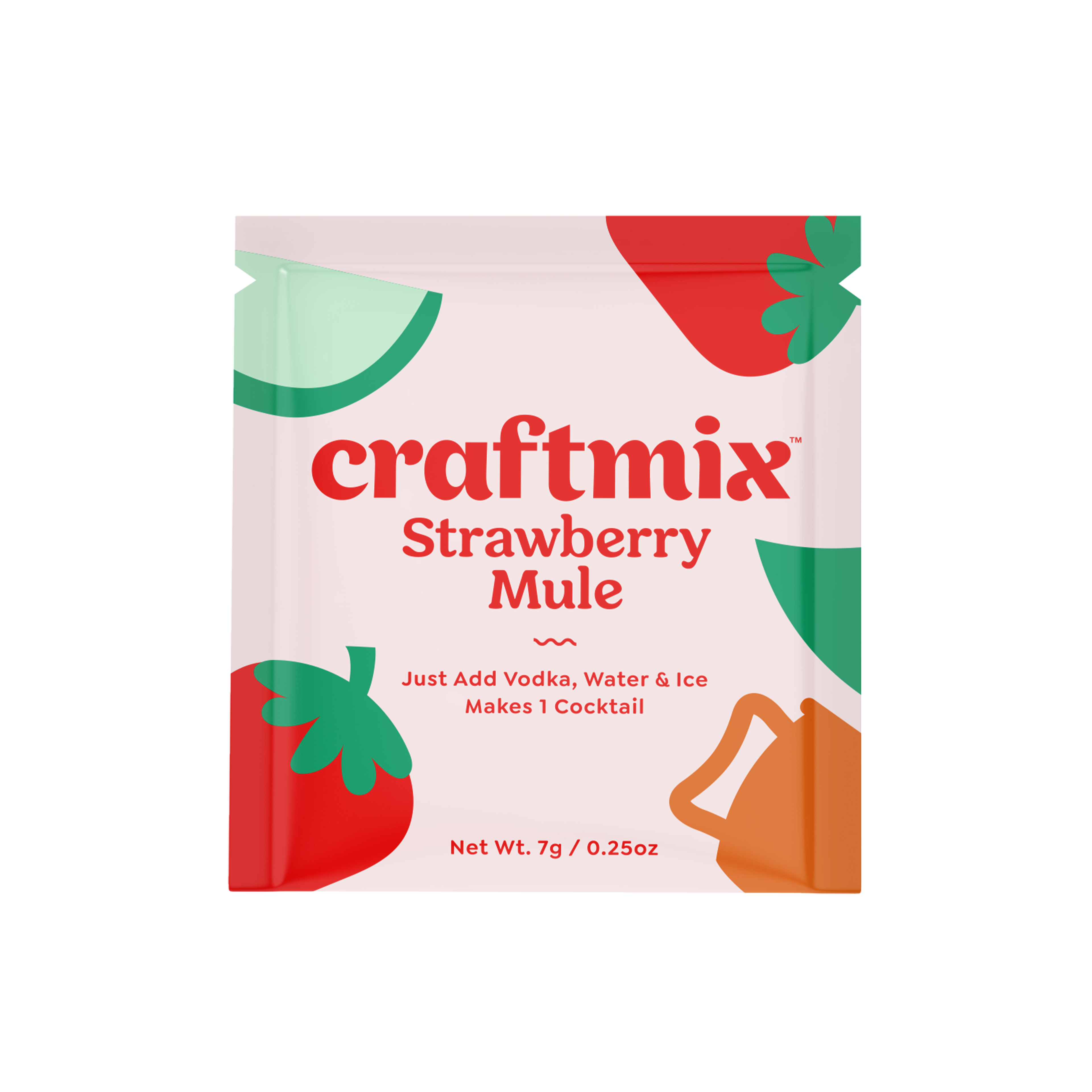 Craftmix Cocktail Mix Packets, Passionfruit Paloma, 12 Packets
