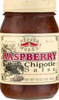 Riba Foods Texas Pepper Works Raspberry Chipotle Salsa - 16 OZ 6 Pack