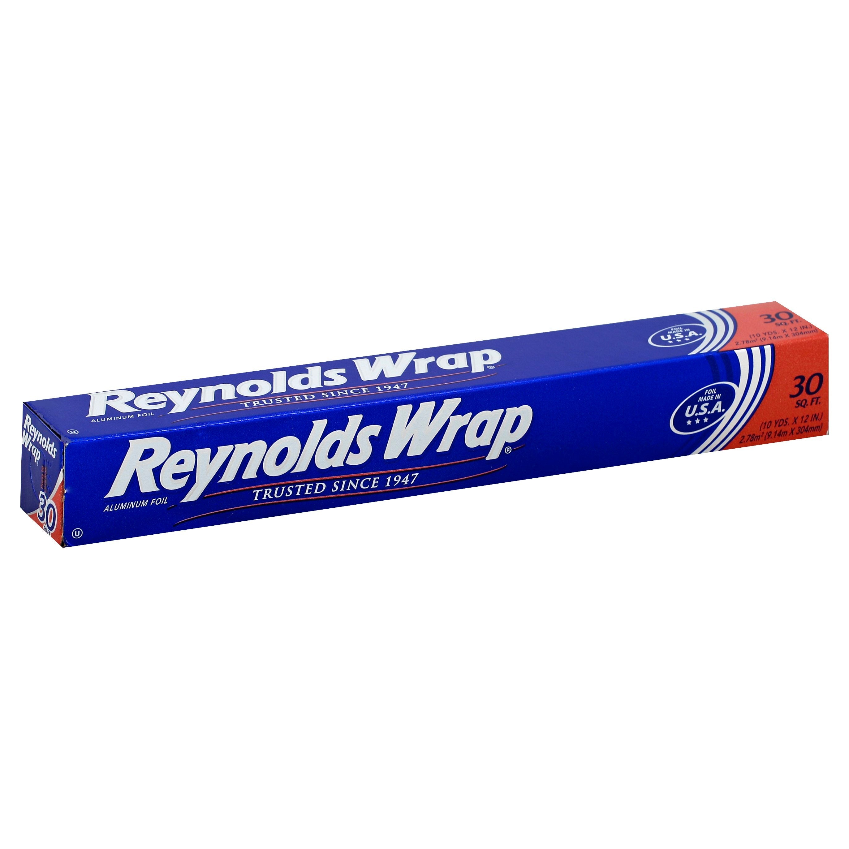 Reynolds Wrap Aluminum Foil (30 Sq Ft, Pack of 2)