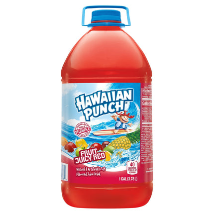 Hawaiian Punch Fruit Juicy Red - 128 FZ 4 Pack