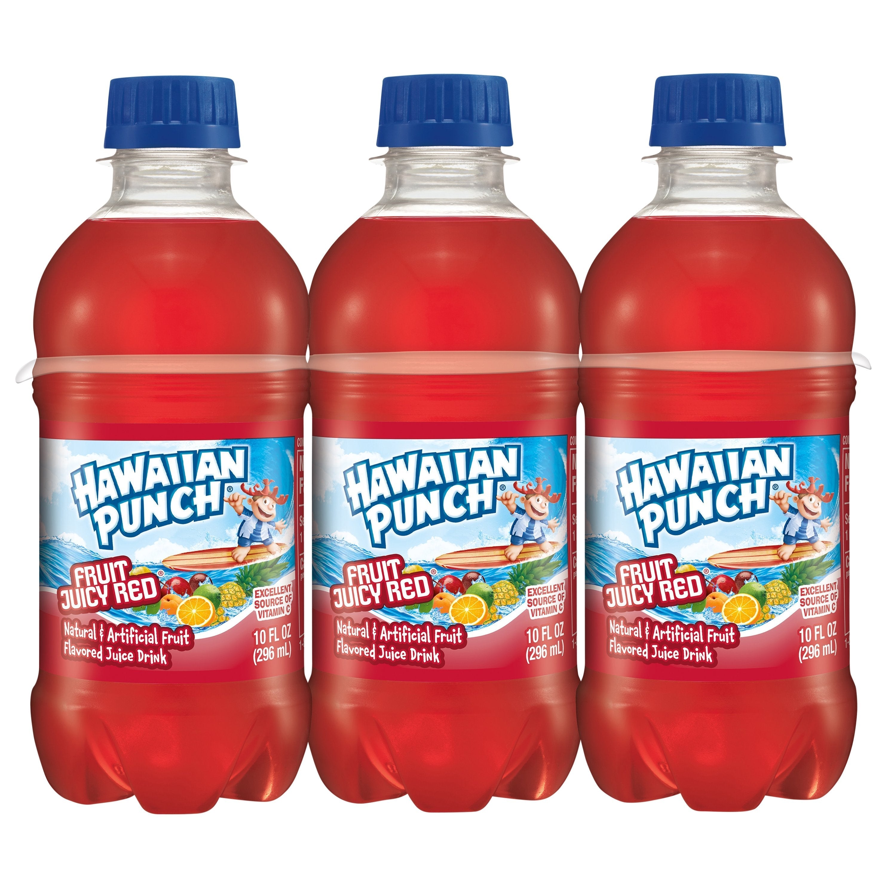 Hawaiian Punch Fruit Juicy Red, 64 Fluid Ounce Bottle (Pack