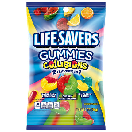 Lifesavers Gummies Collisions - 7 OZ 12 Pack