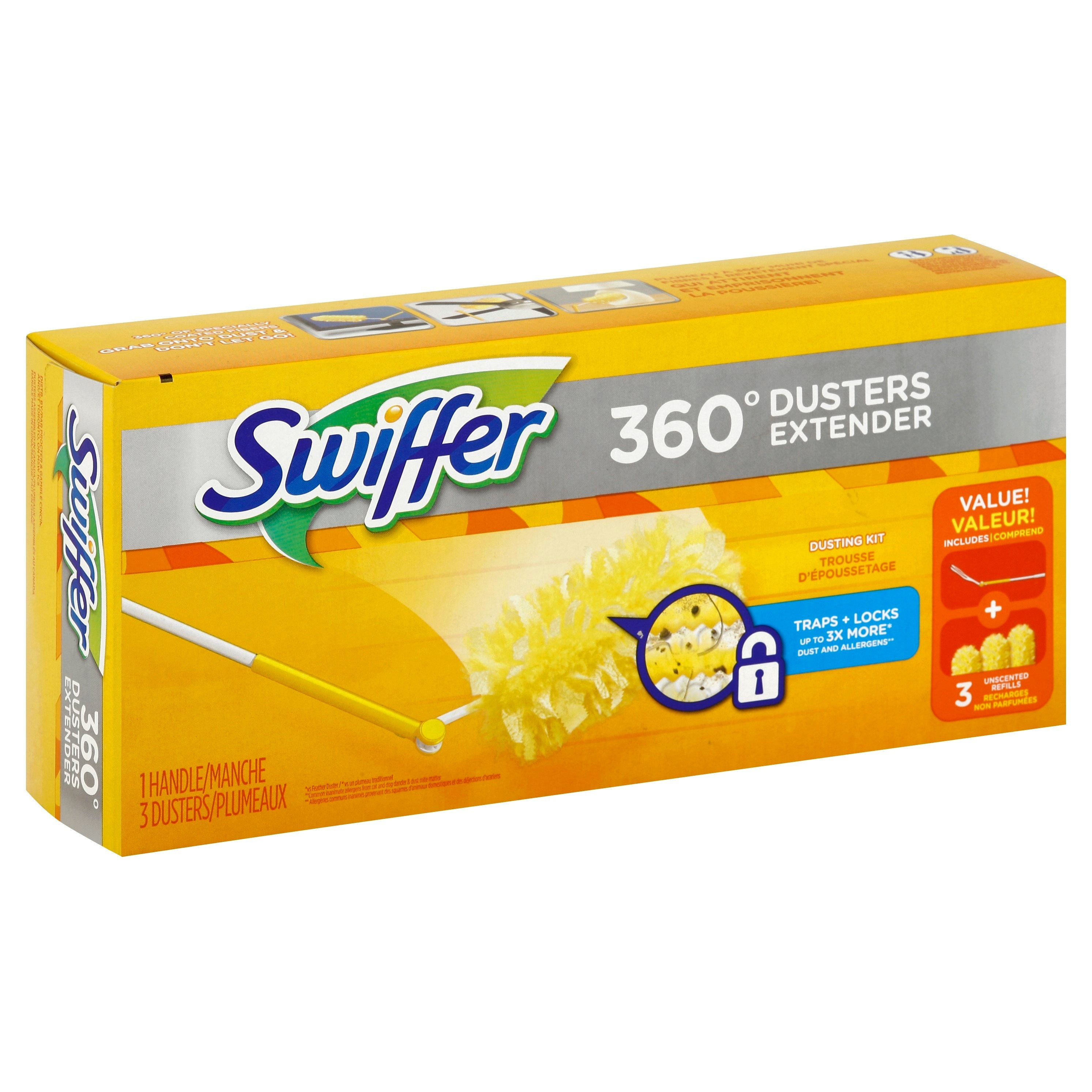 Swiffer Cleaner Duster Handle Extender - 1 CT 6 Pack – StockUpExpress