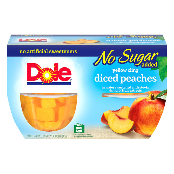 Dole® Peaches and Crème Fruit Parfait Bowls: A Sweet Snack - Dole® Sunshine