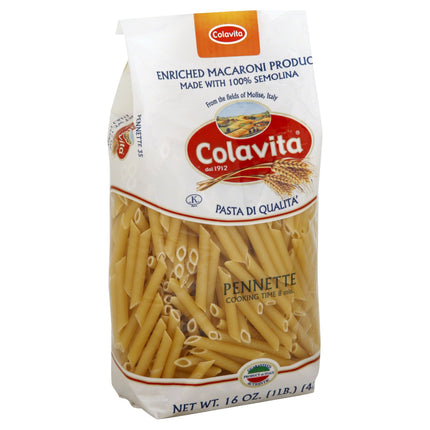 Colavita Pennette Pasta - 16 OZ 20 Pack