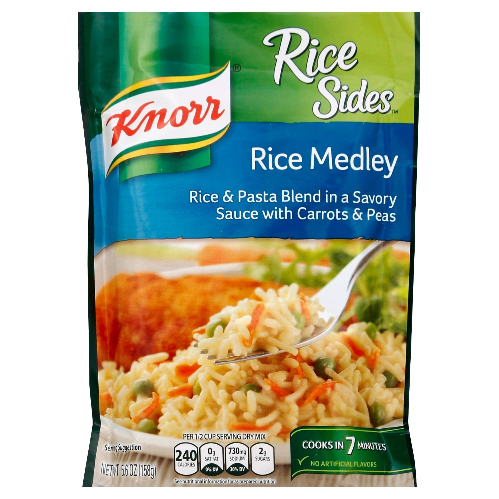 Knorr Rice Sides Rice & Pasta Blend, Mushroom Flavor