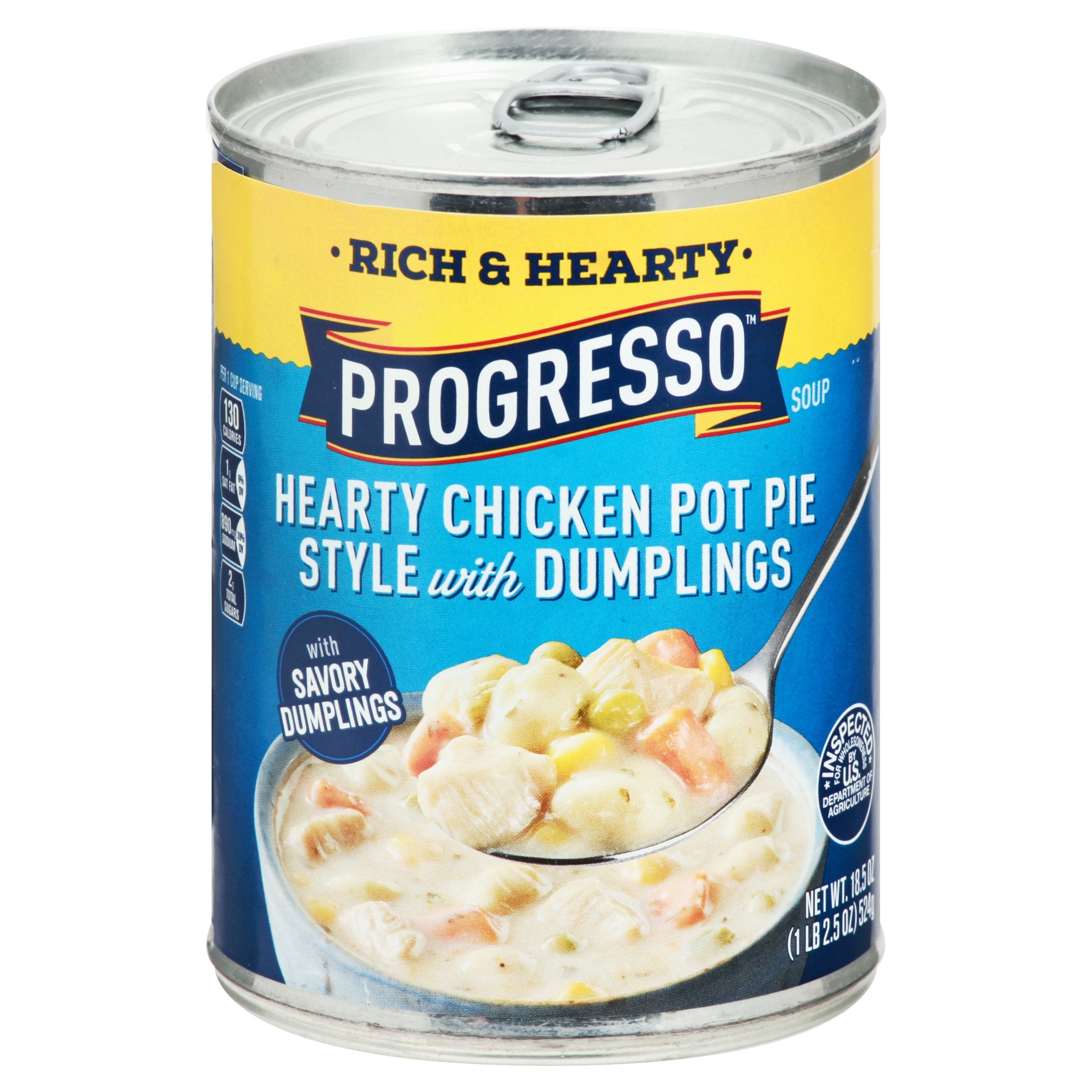 Progresso Rich & Hearty Chicken & Homestyle Noodle Canned Soup, 19 oz.