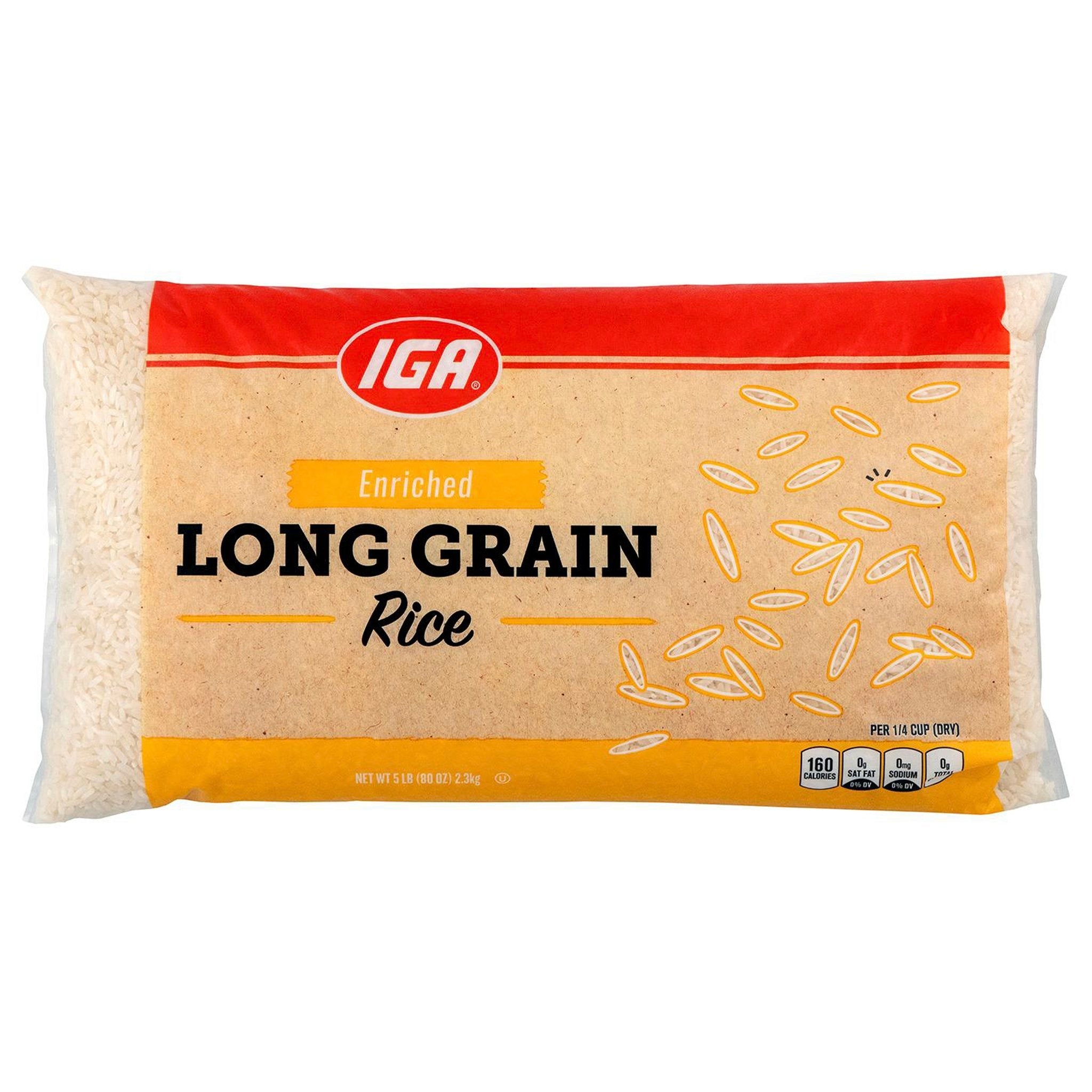 IGA Rice Bag - 16 OZ 30 Pack – StockUpExpress