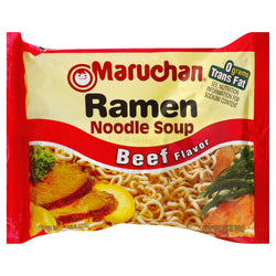 Maruchan Ramen Noodles Soup Pork Flavor, 3.0 Oz., 24 Count 