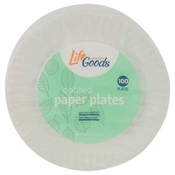 Life Goods Paper Plates - 100 OZ 12 Pack – StockUpExpress