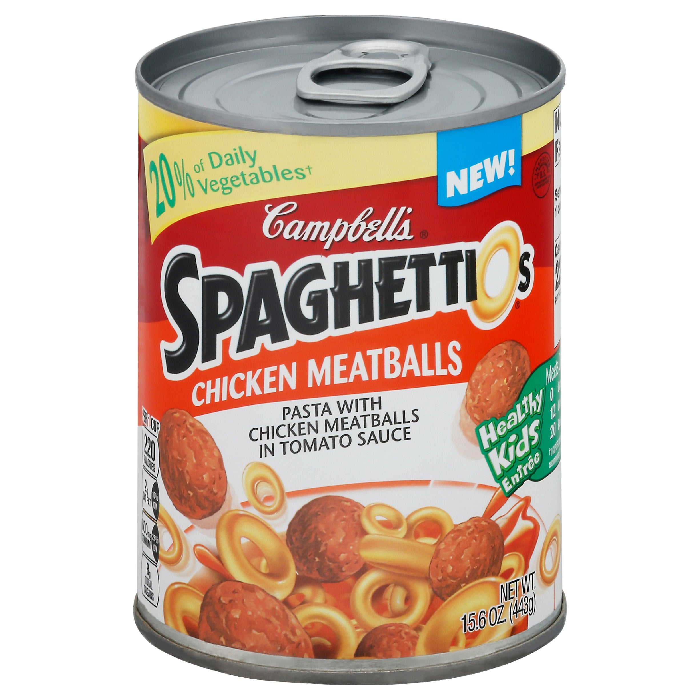Pick 3 Campbell's Spaghetti O's Cans Chicken, Franks, Meatballs, Original &  More
