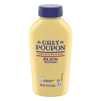 Grey Poupon Mustard Dijon Squeeze - 10 OZ 8 Pack