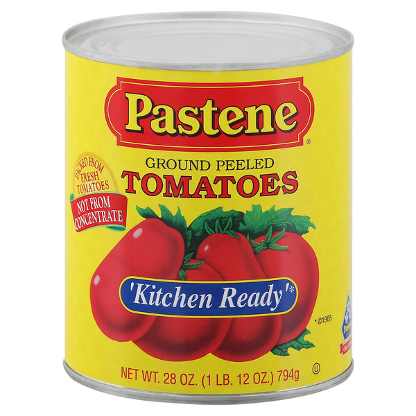 Pastene Tomatoes Kitchen Ready - 28 OZ 12 Pack – StockUpExpress