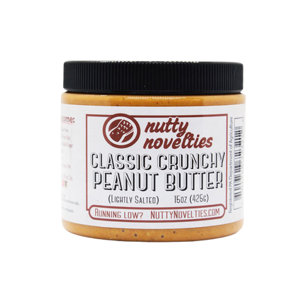 Nutty Novelties Classic Crunchy Peanut Butter - 15 OZ 12 Pack