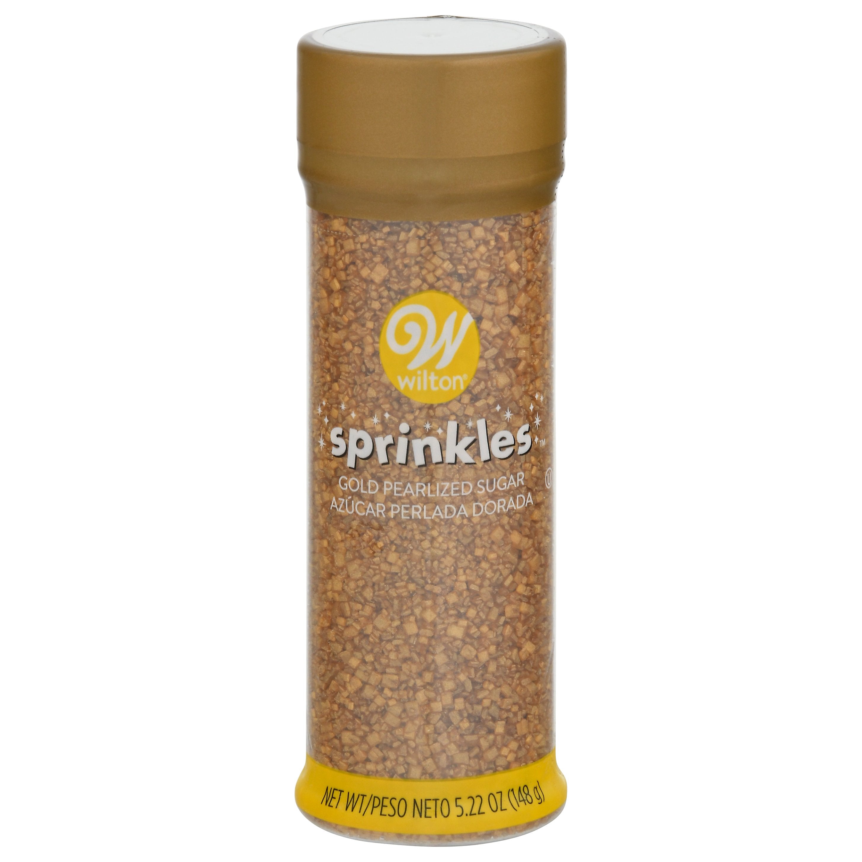 Wilton Sprinkles Gold Pearlized Sugar - 5.25 OZ 4 Pack – StockUpExpress