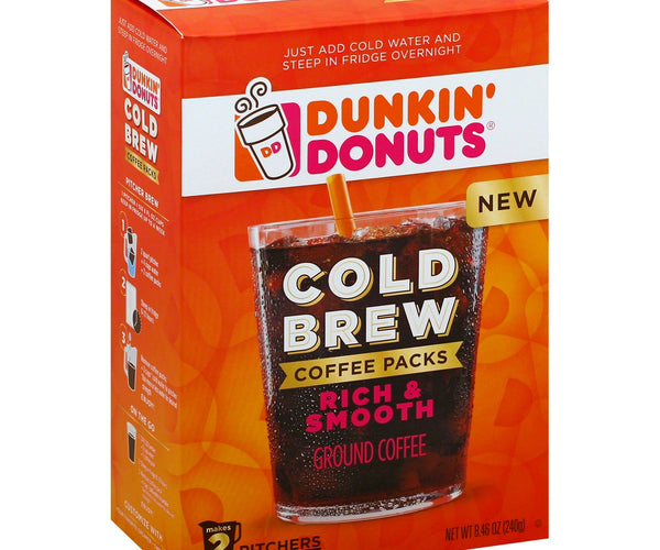 Dunkin Donuts Cold Brew 10-Pack Brew Cups